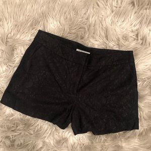 Black Lace Shorts - Size Small